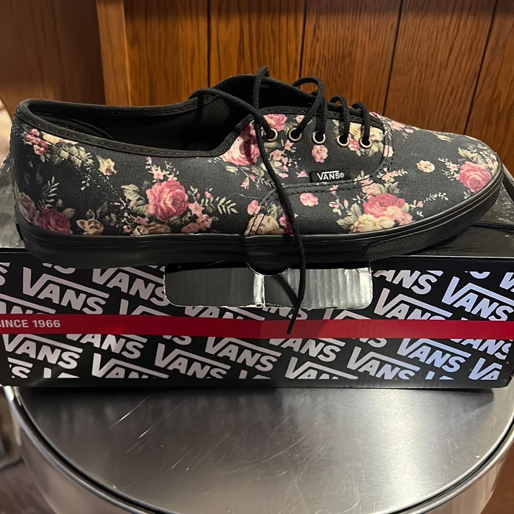 Floral Authentic Vans